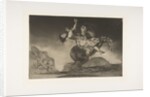 Plate 10 from the 'Disparates': The horse abductor, ca. 1816-23 by Francisco Goya