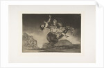 Plate 10 from the 'Disparates': The horse abductor, ca. 1816-23 by Francisco Goya