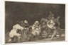 Plate 17 from the 'Disparates': Loyalty, ca. 1816-23 by Francisco Goya