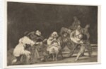Plate 17 from the 'Disparates': Loyalty, ca. 1816-23 by Francisco Goya