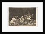 Plate 17 from the 'Disparates': Loyalty, ca. 1816-23 by Francisco Goya