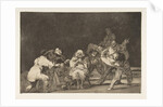 Plate 17 from the 'Disparates': Loyalty, ca. 1816-23 by Francisco Goya