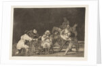 Plate 17 from the 'Disparates': Loyalty, ca. 1816-23 by Francisco Goya