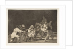Plate 17 from the 'Disparates': Loyalty, ca. 1816-23 by Francisco Goya