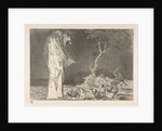Plate 2 from the 'Disparates': Folly of Fear, ca. 1816-23 by Francisco Goya