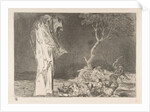 Plate 2 from the 'Disparates': Folly of Fear, ca. 1816-23 by Francisco Goya
