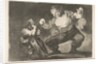 Plate 4 from the 'Disparates': Simpleton, ca. 1816-23 by Francisco Goya