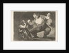 Plate 4 from the 'Disparates': Simpleton, ca. 1816-23 by Francisco Goya