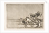 Plate 21 from the 'Tauromaquia': Dreadful events in the front rows of the ring at Madrid a…, 1816 by Francisco Goya