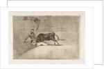 Plate 33 from the 'Tauromaquia': The unlucky death of Pepe Illo in the ring at Madrid., 1816 by Francisco Goya