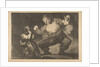 Plate 4 from the 'Disparates': Simpleton, ca. 1816-23 by Francisco Goya