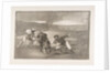 Plate 2 of the 'Tauromaquia': Another way of hunting on foot, 1816 by Francisco Goya