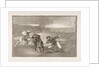 Plate 2 of the 'Tauromaquia': Another way of hunting on foot, 1816 by Francisco Goya
