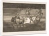 Plate 31 of the 'Tauromaquia': Banderillas with firecrackers., 1816 by Francisco Goya