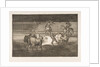 Plate 31 of the 'Tauromaquia': Banderillas with firecrackers., 1816 by Francisco Goya