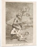 Plate 70 from 'Los Caprichos': Devout Profession, 1799 by Francisco Goya