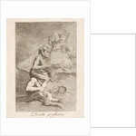 Plate 70 from 'Los Caprichos': Devout Profession, 1799 by Francisco Goya