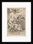 The Holy Family with Two Angels by Guido Reni
