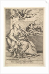 The Holy Family with Two Angels by Guido Reni