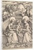 The Holy Family with St. Anna and St. Joachim by Hans Baldung