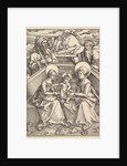 The Holy Family with St. Anna and St. Joachim by Hans Baldung