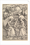 The Holy Family with St. Anna and St. Joachim by Hans Baldung