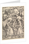 The Holy Family with St. Anna and St. Joachim by Hans Baldung