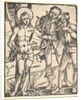 Martyrdom of St. Sebastian with Two Crossbow Men by Hans Baldung