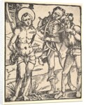 Martyrdom of St. Sebastian with Two Crossbow Men by Hans Baldung