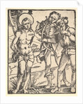 Martyrdom of St. Sebastian with Two Crossbow Men by Hans Baldung