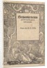 Saint John the Evangelist on Patmos, title page from Hymni de tempore et de sanctis, 1516 by Hans Baldung