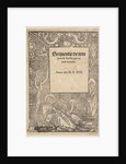 Saint John the Evangelist on Patmos, title page from Hymni de tempore et de sanctis, 1516 by Hans Baldung