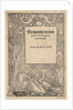 Saint John the Evangelist on Patmos, title page from Hymni de tempore et de sanctis, 1516 by Hans Baldung