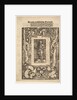 Title Border with Man in Armor in Center, 1513 by Hans Baldung