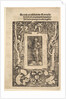 Title Border with Man in Armor in Center, 1513 by Hans Baldung