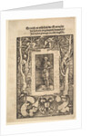 Title Border with Man in Armor in Center, 1513 by Hans Baldung