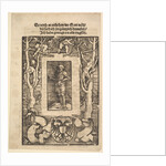Title Border with Man in Armor in Center, 1513 by Hans Baldung