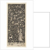 Vertical Panel with a Man and Woman, ca. 1631 by Bartolomeus van Lochom