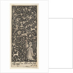 Vertical Panel with a Man and Woman, ca. 1631 by Bartolomeus van Lochom