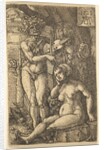 Orpheus and Eurydice, 1528 by Heinrich Aldegrever