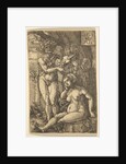 Orpheus and Eurydice, 1528 by Heinrich Aldegrever