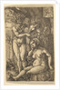 Orpheus and Eurydice, 1528 by Heinrich Aldegrever