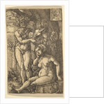 Orpheus and Eurydice, 1528 by Heinrich Aldegrever