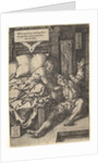 Judge Herkinbald Cutting the Throat of his Nephew, 1553 by Heinrich Aldegrever