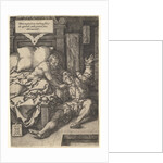 Judge Herkinbald Cutting the Throat of his Nephew, 1553 by Heinrich Aldegrever