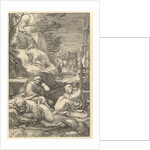 The Agony in the Garden, from The Passion of Christ, 1597 by Hendrik Goltzius