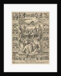 Punitio Tirannorum, from Allegories of the Christian Faith, from Christian and Profane Allegor… by Hendrik Goltzius