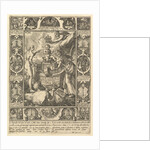 The Infant Christ, from Allegorical Scenes on the Life of Christ, from Christian and Profane A… by Hendrik Goltzius