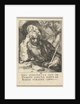 St. James the Great, from Christ, the Apostles and St. Paul with the Creed, ca. 1589 by Hendrik Goltzius