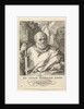 St. Matthias, from Christ, the Apostles and St. Paul with the Creed, ca. 1589 by Hendrik Goltzius